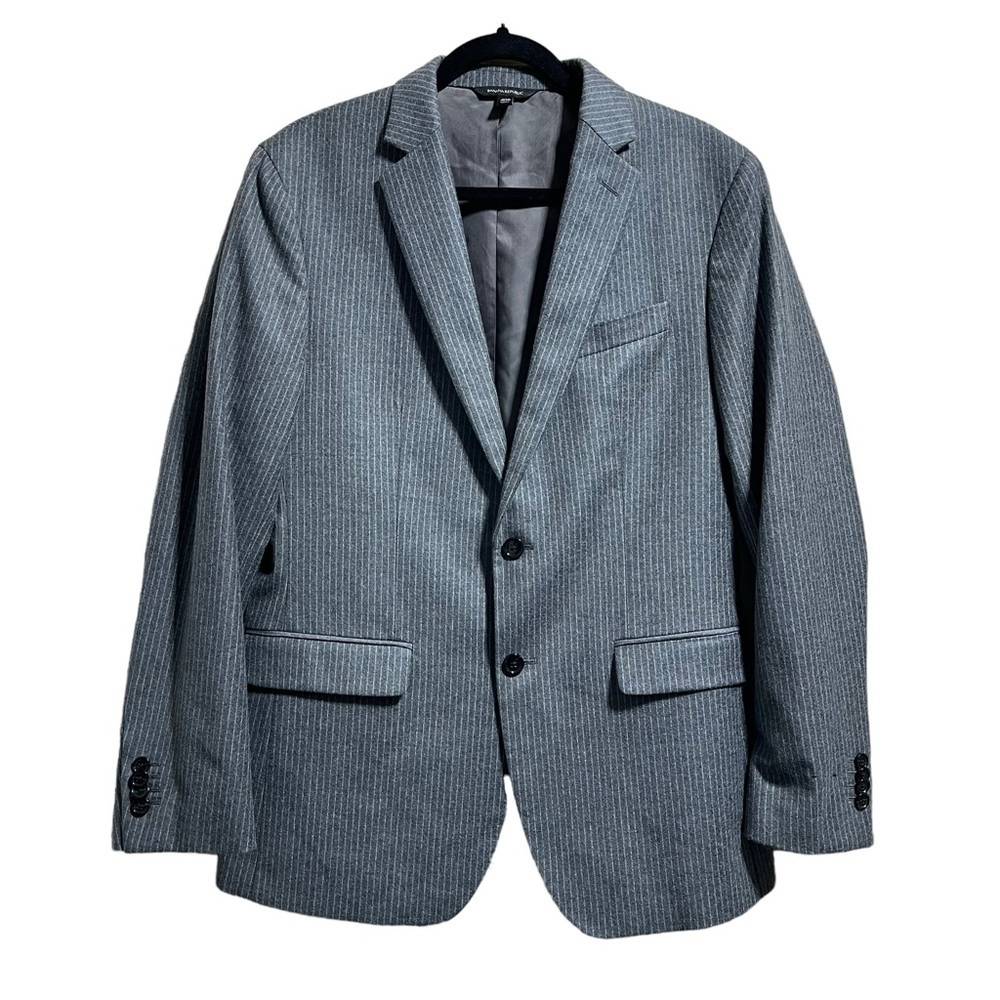 Banana Republic Tussoto Marzotto 100% Wool Slim Fit Two Button Suit Jacket 40R